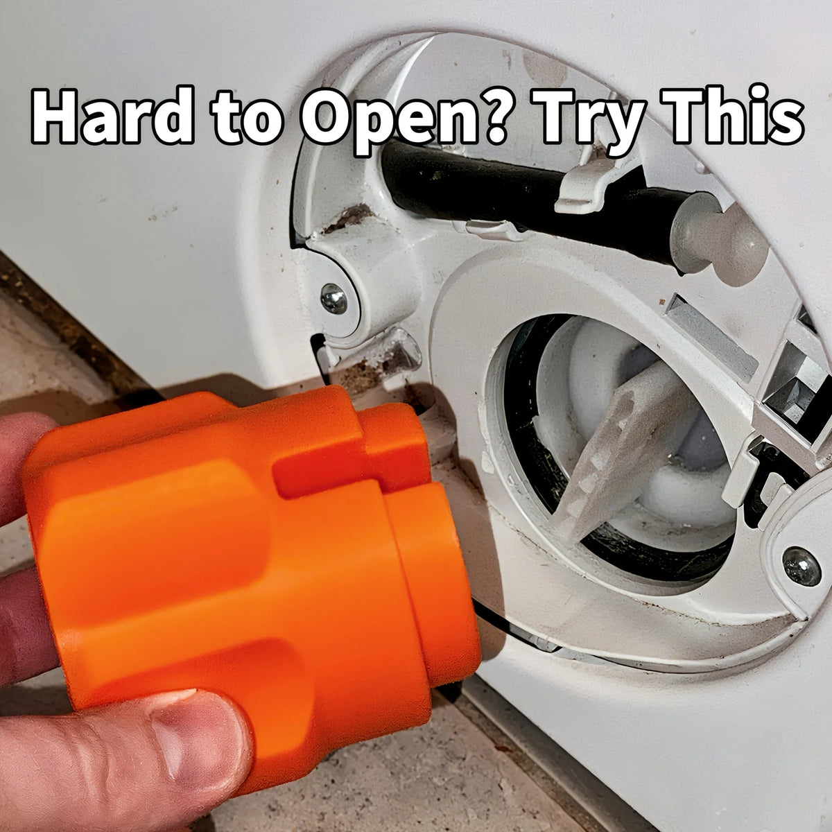 Washing Machine Drain Pump Filter Wrench – Ergonomic Opener Appliance Maintenance Wrench Qme
