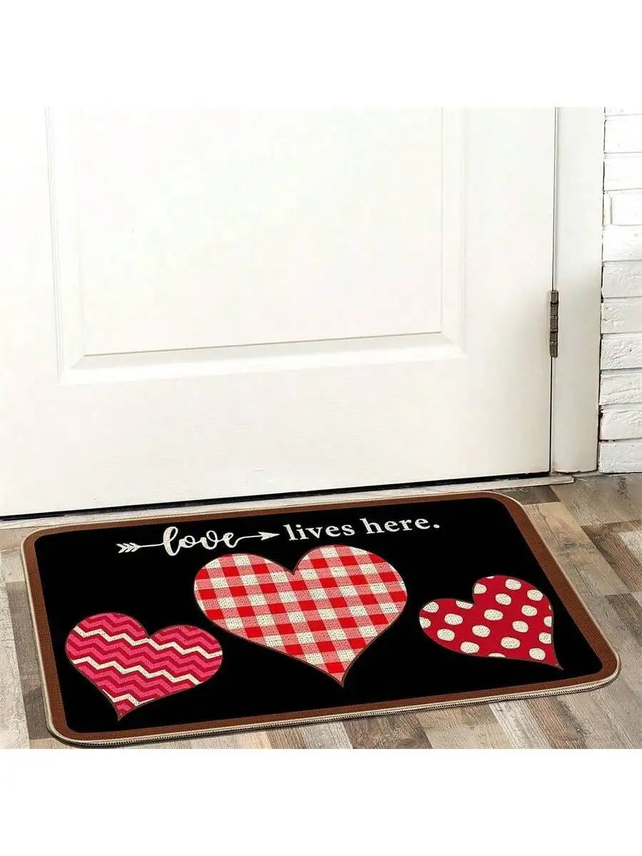 Non-Slip Water-Absorbent Washable Bathroom Floor Mat 40x60cm Bathroom Floor Mat Qme