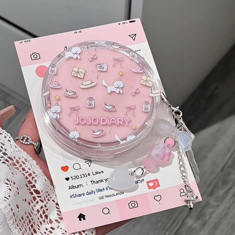 JOJO Diary Cat Air Cushion BB Cream – Long-Lasting Moisture Air Cushion BB Cream Qme