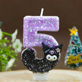 Kuromi Birthday Candles 0-9 Number Cartoon Cake Topper Birthday Cake Candles Qme 5