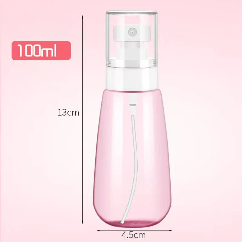Mini Refillable Travel Spray Bottles – Fine Mist 30/60/100ml Travel Spray Bottle Qme Pink-100ML China Mainland