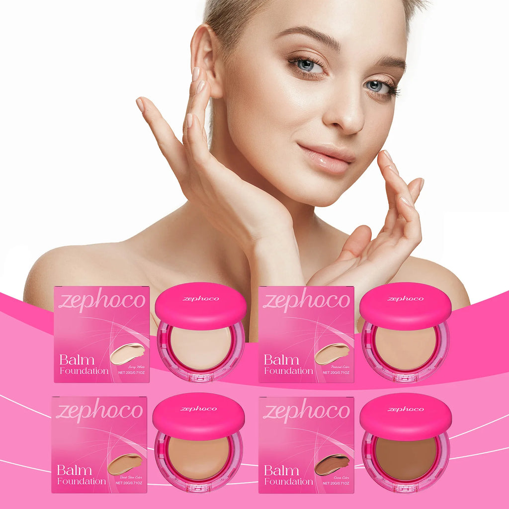 Zephoco Matte BB Cream Foundation – 4 Shades, Full Coverage BB Cream Foundation Qst