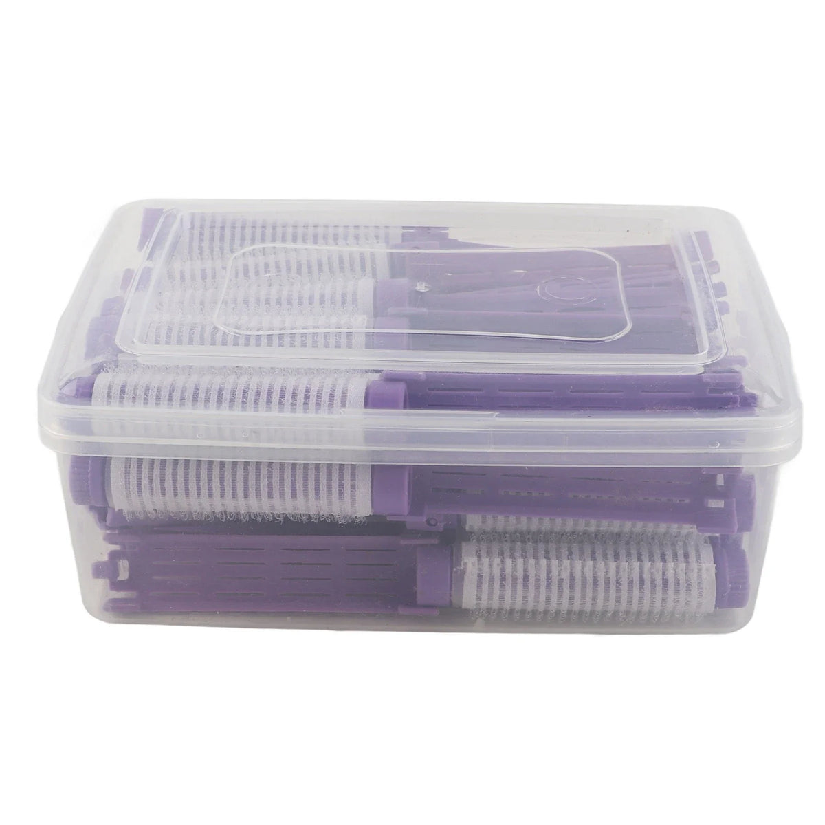 Hair Perm Rods Roller Curler Set – Metal Perming Styling Tool Hair Perm Rods Qme purple