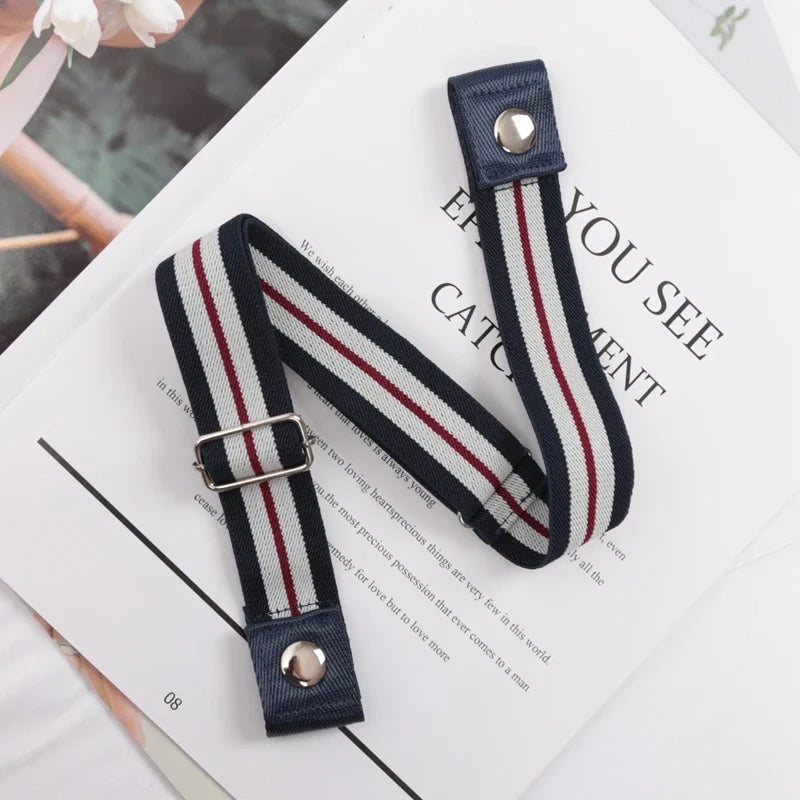 Women's Buckle-Free Elastic Invisible Belt – 29 Colors Elastic Invisible Belt Qme B-4 60-95cm China Mainland