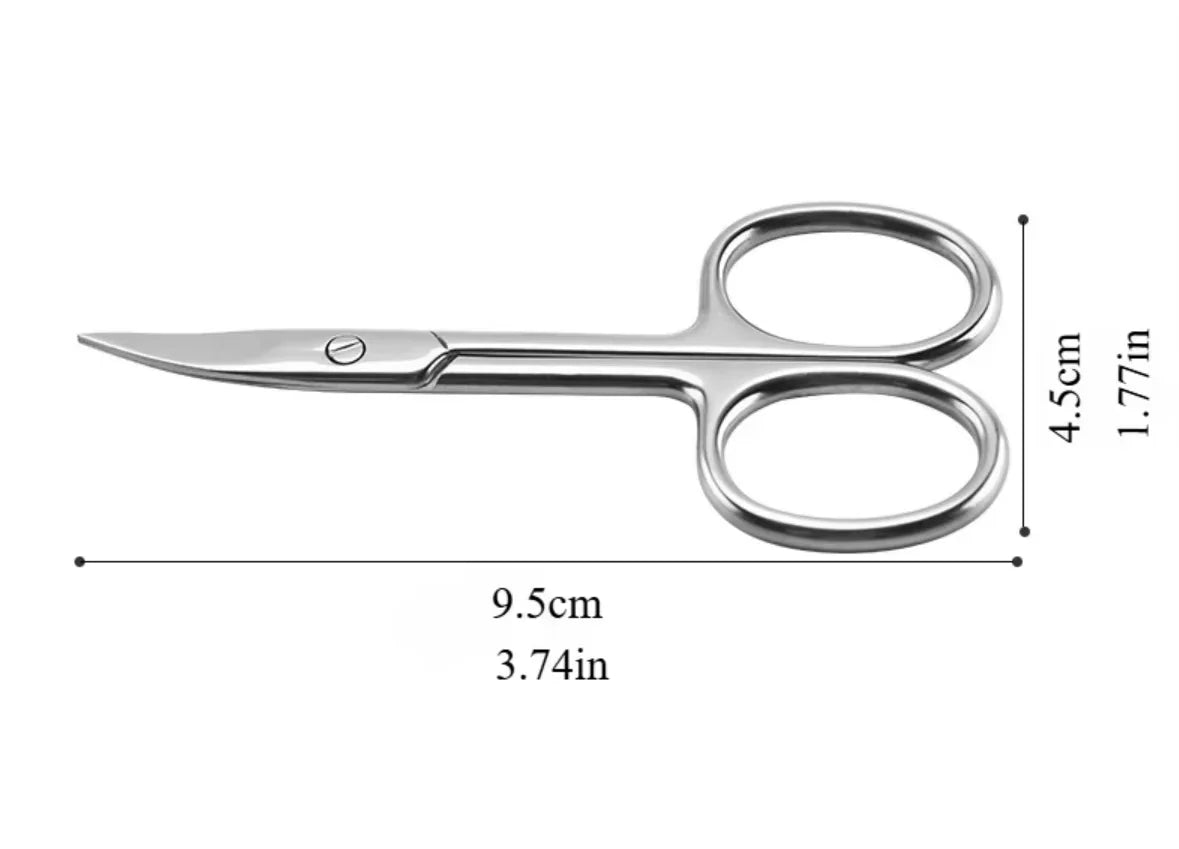 Professional Stainless Steel Cuticle & Manicure Scissors Cuticle Scissors Qme