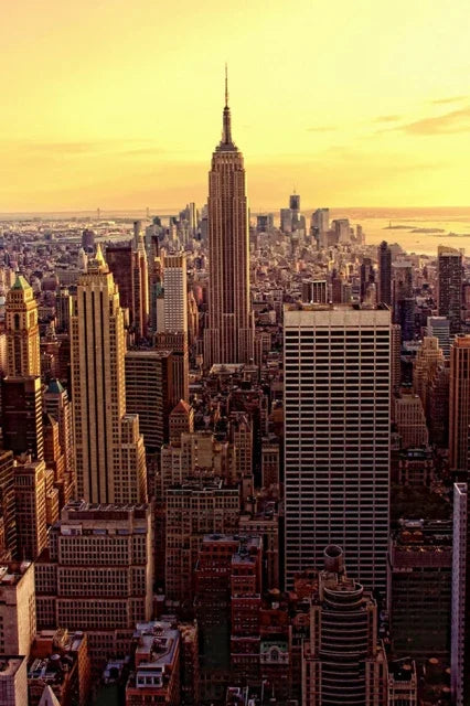 Empire State Building NYC Canvas Wall Art Print | Home Decor Canvas Wall Art Qst P9 50x70cm Unframed
