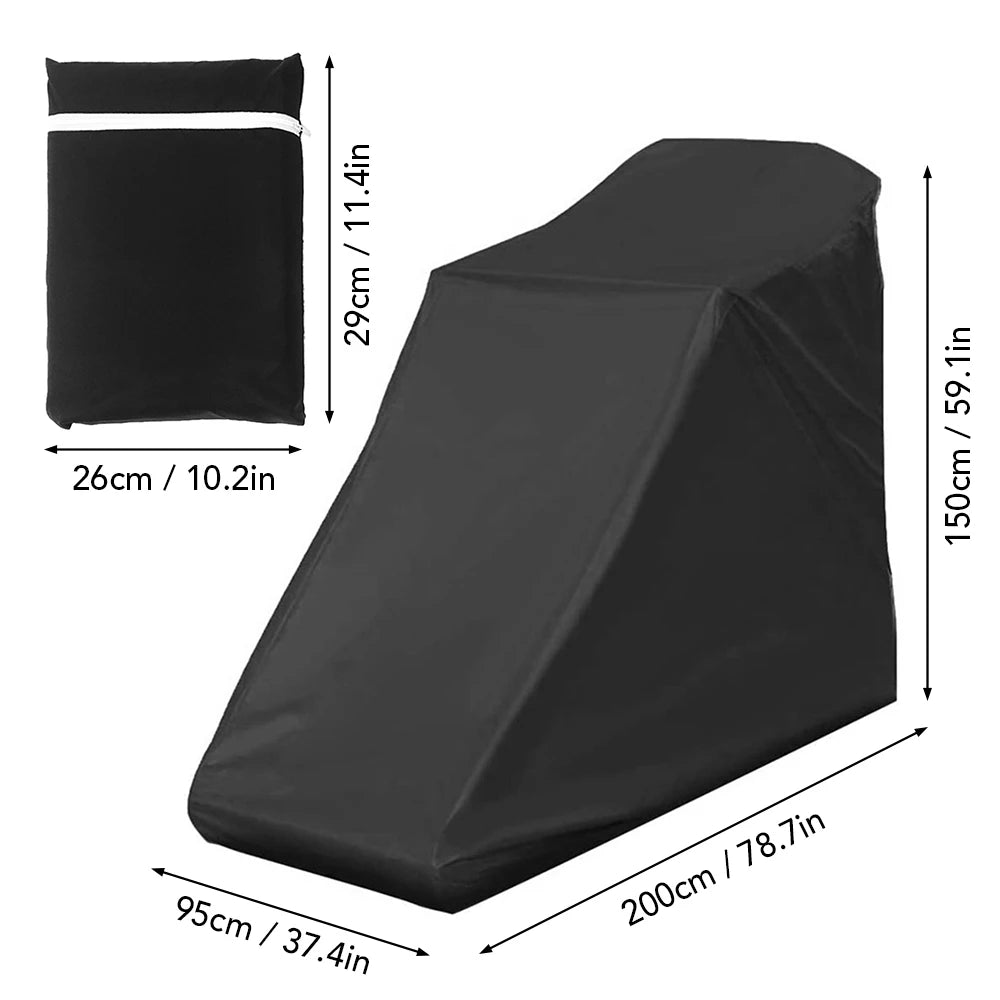 Treadmill Cover – Dustproof Waterproof Universal Fit, 210D Oxford Treadmill Cover Qst