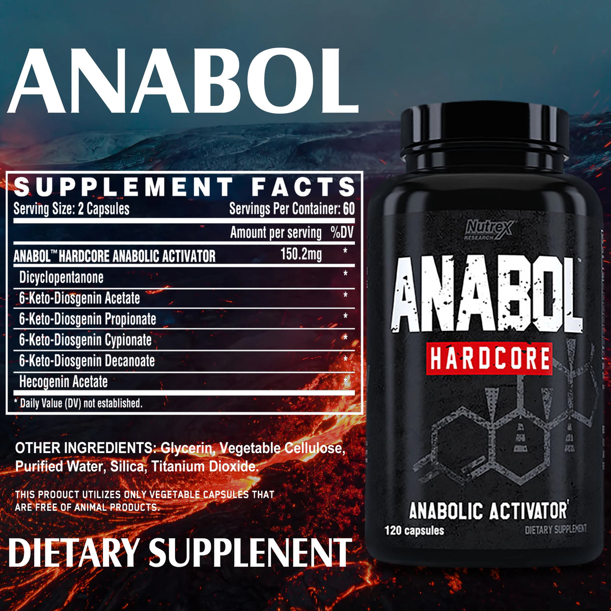 Muscle Growth Supplement for Men – Lean Muscle Builder Capsules Muscle Builder Supplement Qst