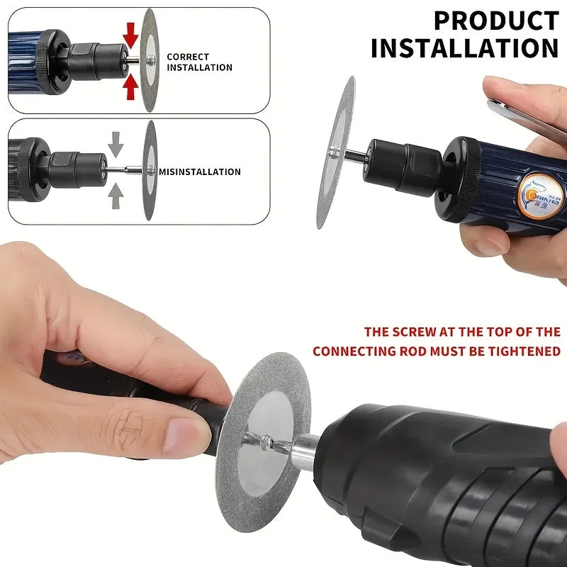 Ultra-Thin Mini Diamond Cutting Disc Wheel for Rotary Drill Diamond Cutting Disc Qme