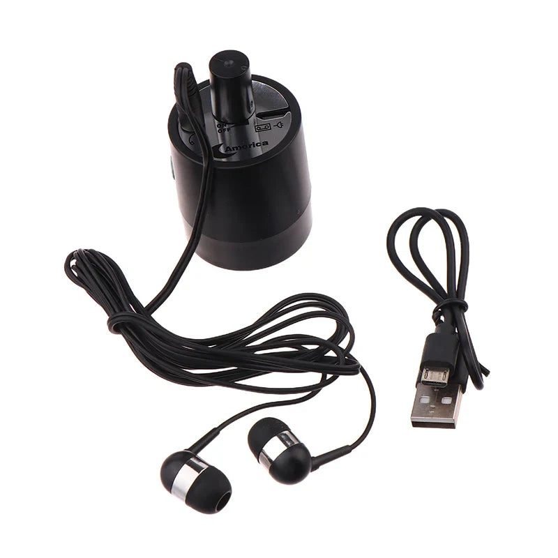 Water Leak Detector Multifunctional Pipe Sound Collector Pipe Leak Detector Qme