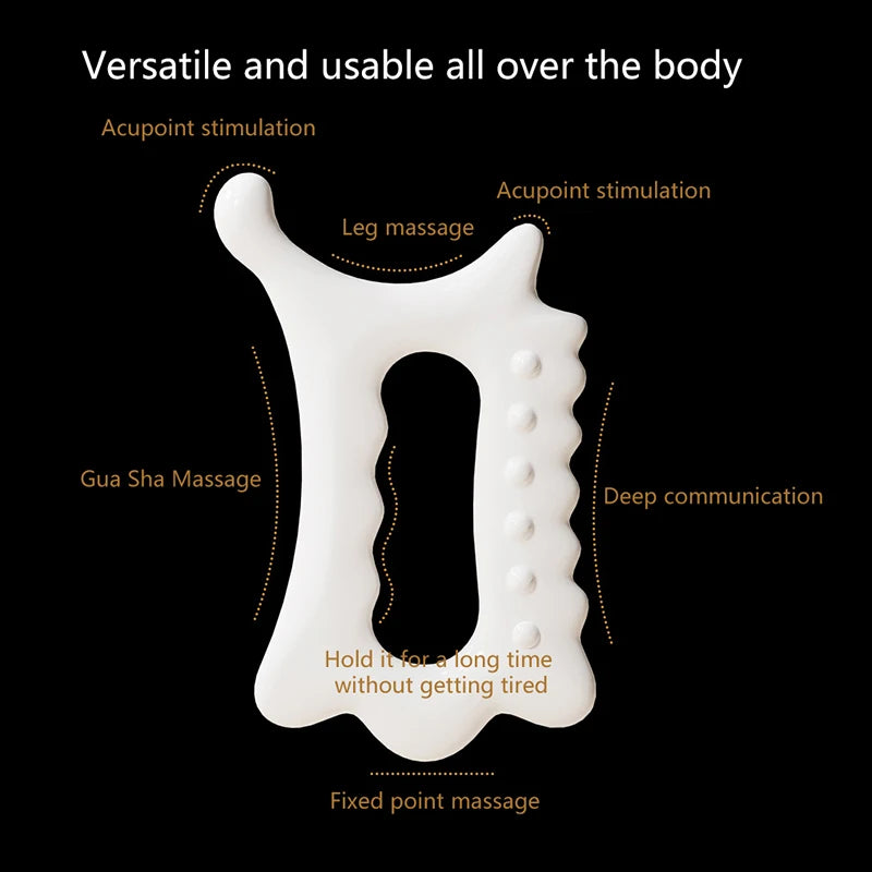 Resin Gua Sha Scraping Board – Portable Full Body Massage Tool Gua Sha Massage Tool Qst