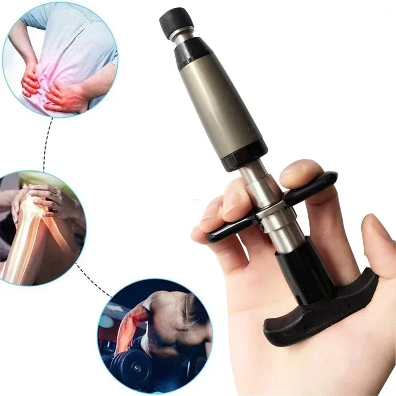 3-Force Adjustable Manual Activator Massager | Stainless Steel Manual Activator Massager Qst