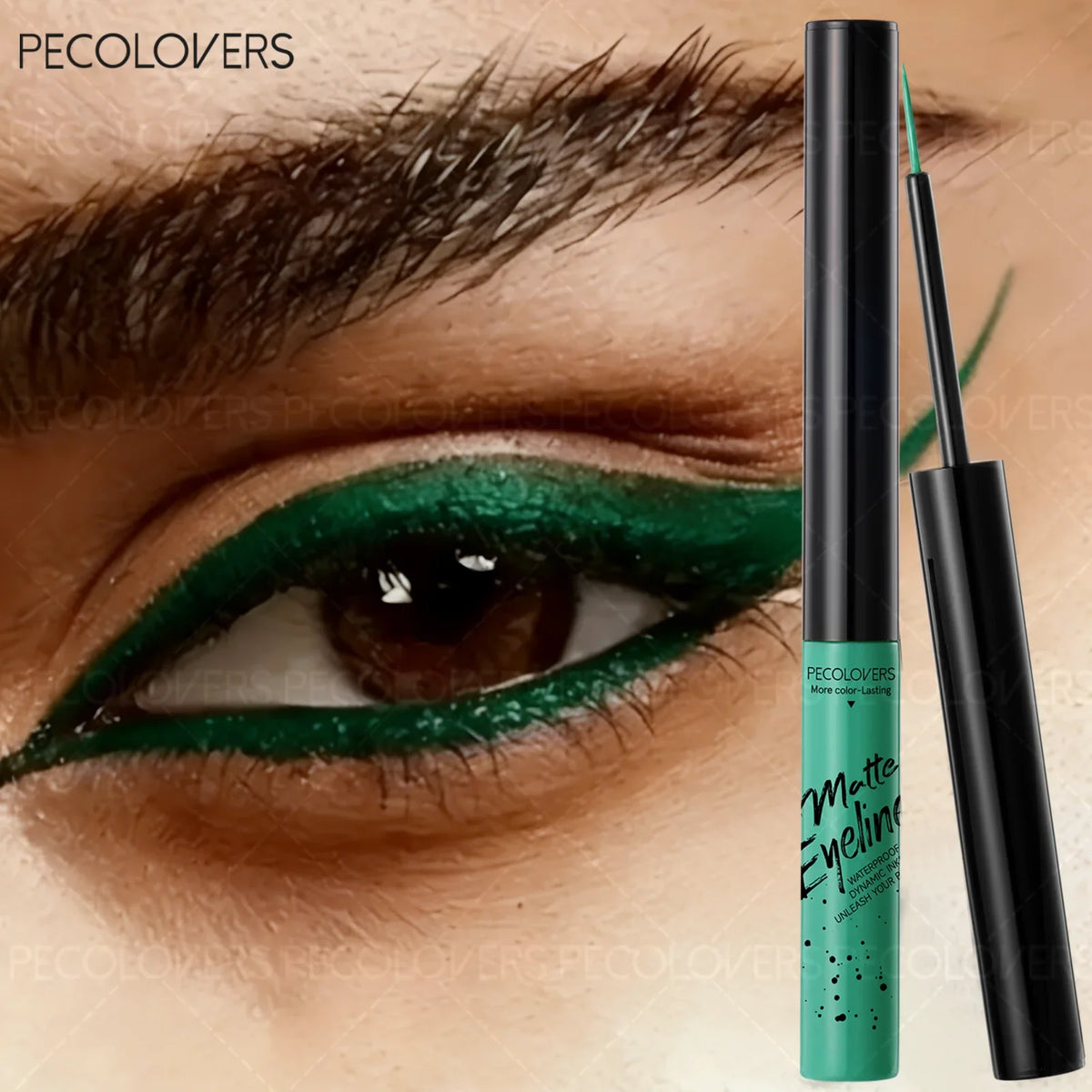 Colorful Matte Dip Liquid Eyeliner – Long-Lasting Eye Makeup Liquid Eyeliner Qme