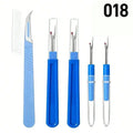 5-Piece Sewing Seam Ripper Kit – Sharp Steel Thread Remover Seam Ripper Kit Qme 5pcs set