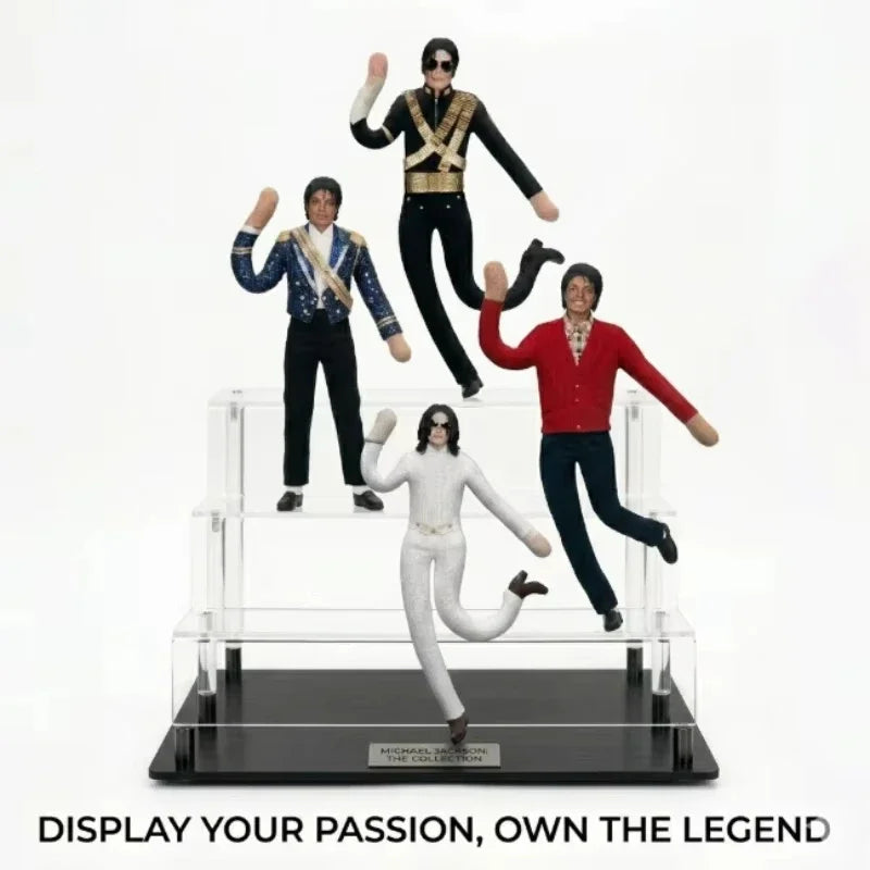 Michael Jackson Poseable Plush Doll 28cm – Collectible Figure Collectible Plush Doll Qst
