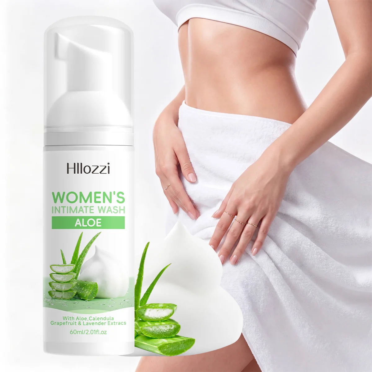 Women's Aloe Intimate Wash – Gentle, Fresh & Odor-Control Intimate Hygiene Wash Qst Default Title