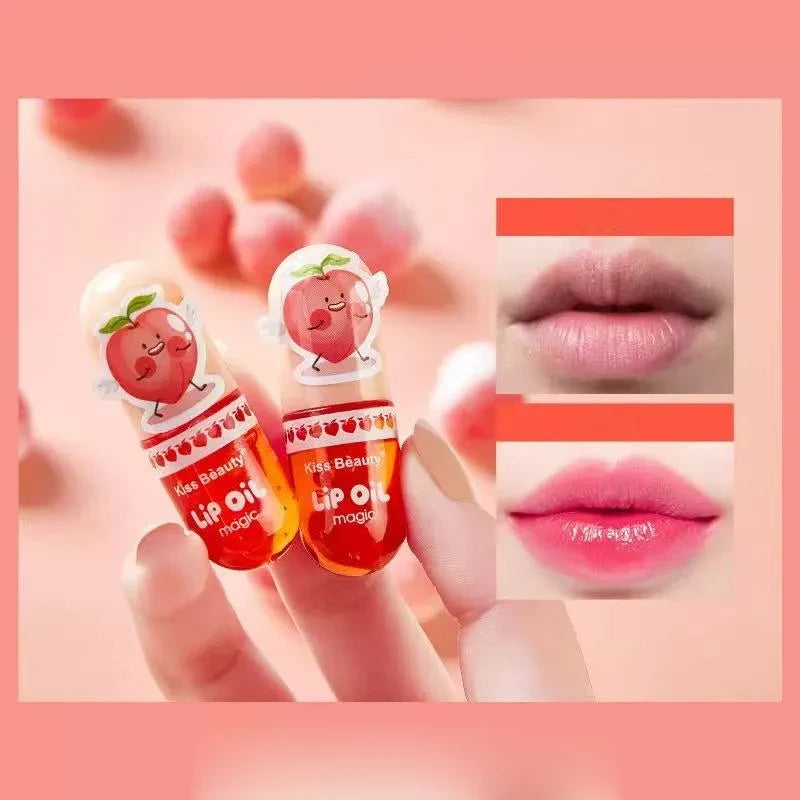 Berry Lip Balm Moisturizing Gloss Lipstick 2 Pack – Shiny Lips Lip Gloss Qme 2PCS