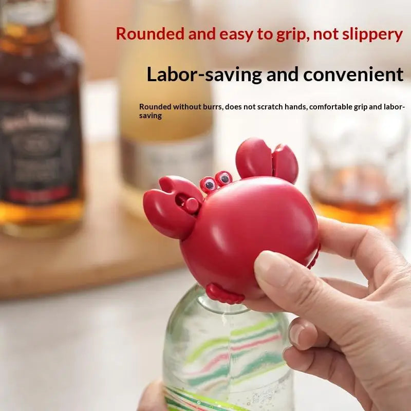 Crab Claw Bottle Opener – Magnetic Fridge Mount | 3-in-1 Tool Bottle Opener Qme