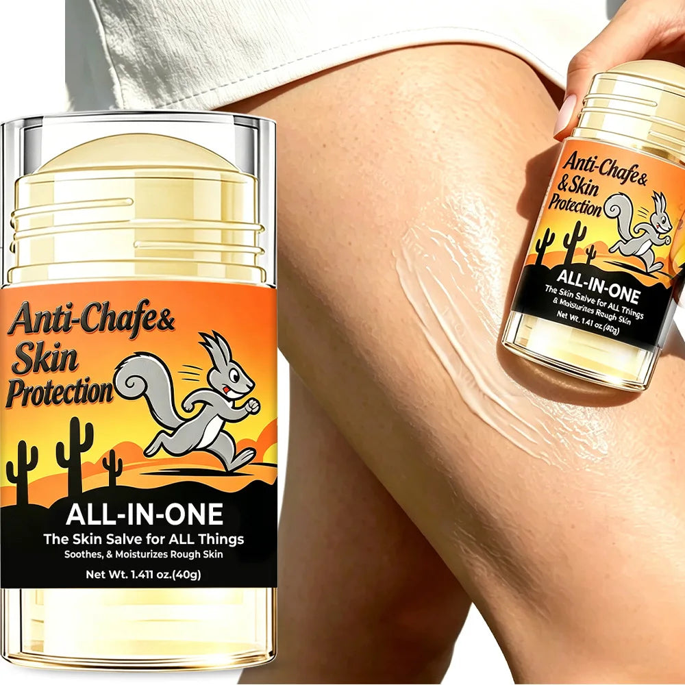 Anti-Chafe Body Balm Stick – Thighs, Underarms & Feet, 40g Body Balm Stick Qst