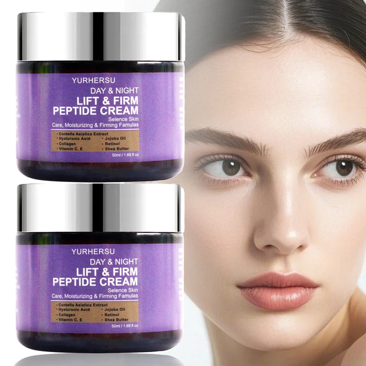 YURHERSU Day & Night Anti-Wrinkle Face Firming Lifting Cream Face Firming Cream Qst