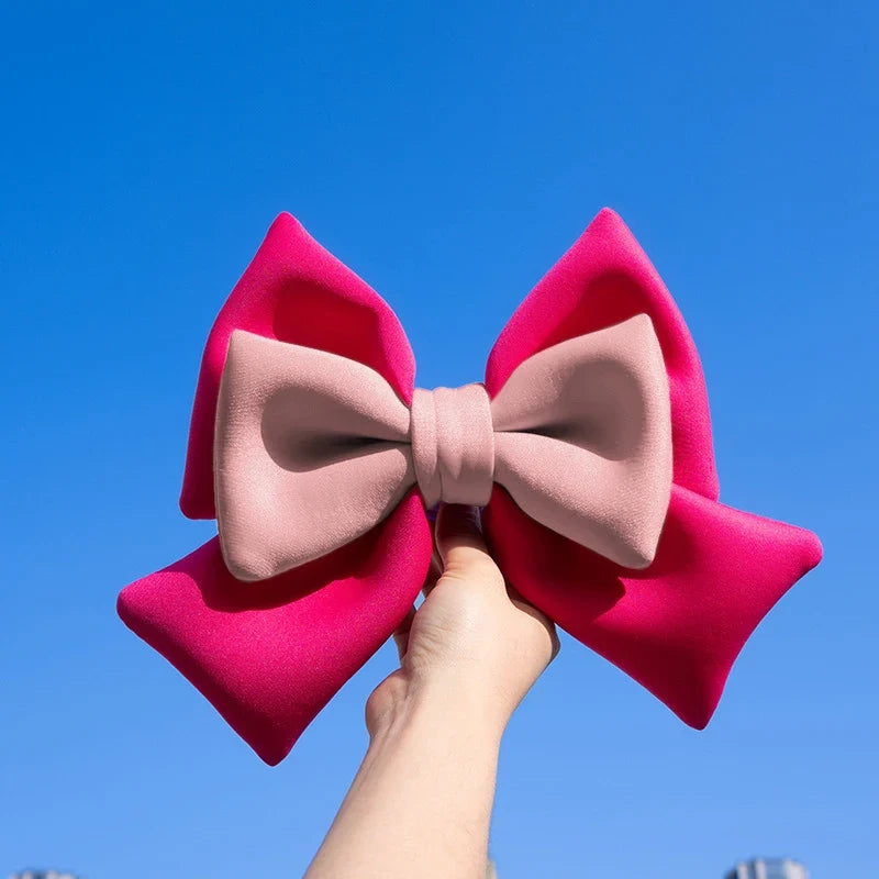 Bowknot Suction Cup Helmet Decoration – DIY Bow for Women Helmet Bow Decoration Qme A10