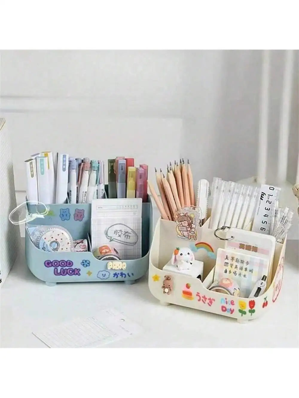 Extra Large Desktop Makeup Brush & Cosmetic Storage Box Cosmetic Storage Organizer Qme