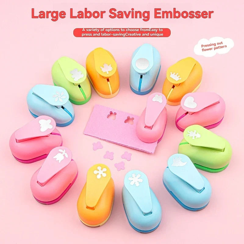 DIY Flower Shape Punch – EVA Foam & Paper Craft Puncher Craft Shape Punch Qme