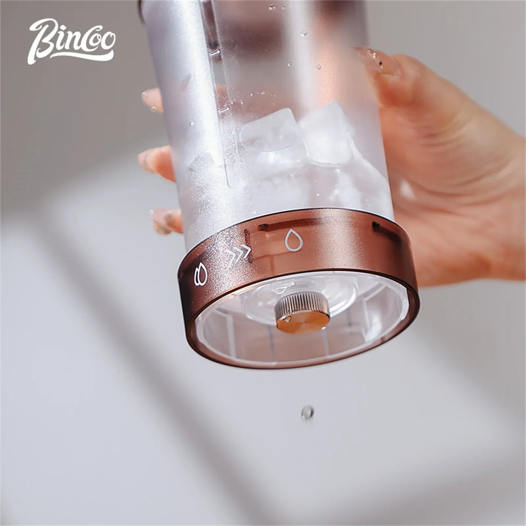 Bincoo Glass Cold Brew Tower – Ice Drip Coffee Maker 0.45L Cold Brew Tower Qst