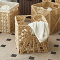 Handmade Foldable Seagrass Wicker Storage Basket – Home & Outdoor