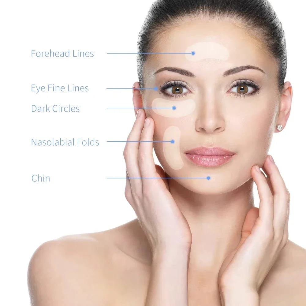Retinol Microneedle Eye Patches – Firm & Brighten Eye Area Eye Patch Mask Qme