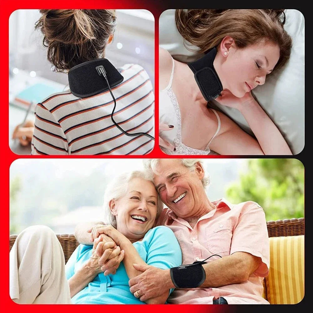 Red & Infrared Light Therapy Belt 660nm 850nm Slimming Wrap Light Therapy Belt Qst