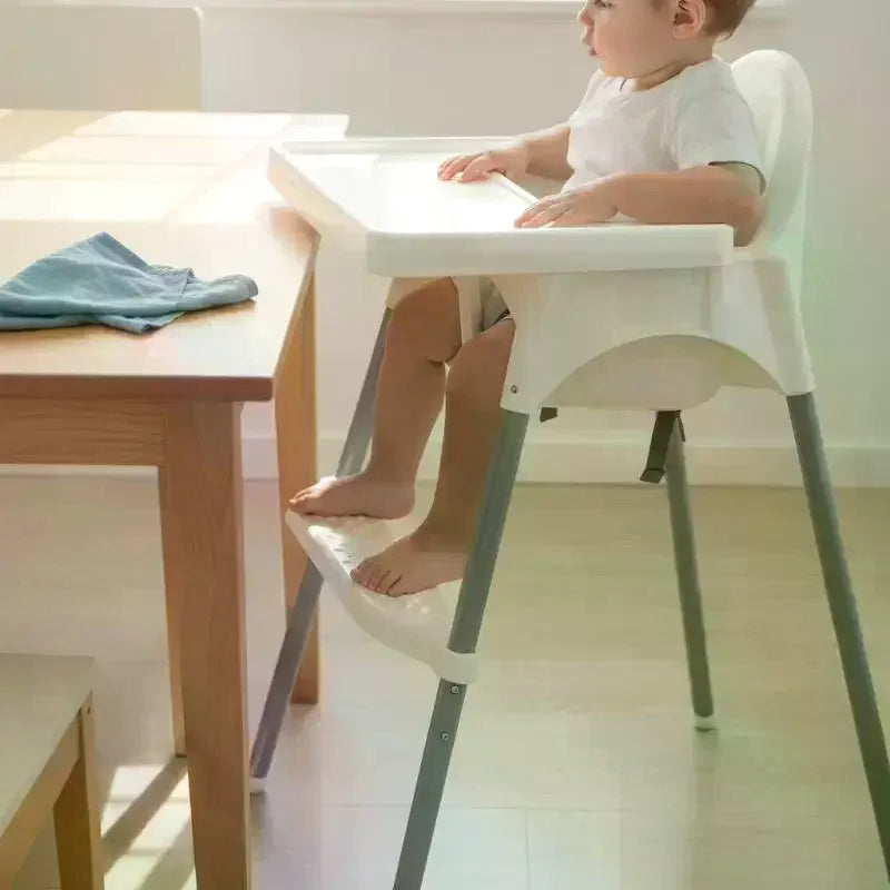 High Chair Foot Rest – Non-Slip Adjustable Height Support High Chair Accessory Qme