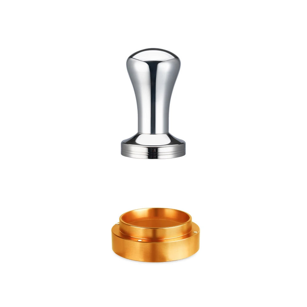 RECAFIMIL 51mm Espresso Tamper – DeLonghi Portafilter Fit Espresso Tamper Qst 1Tamper1Ring-Gold