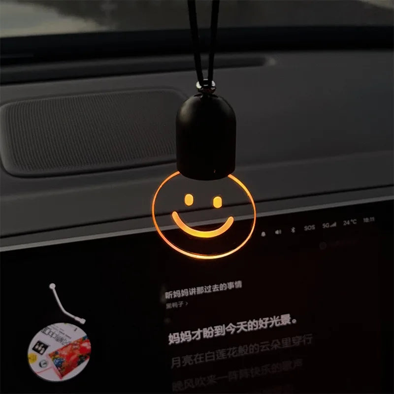 Acrylic Luminous Light Bulb Pendant | Retro Mini Decor Decorative Pendant Qme smile