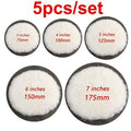 Car Polishing Wool Sponge Pad 3–6 Inch | Auto Wax Buffing Disk Car Polishing Pad Qme 5pcs set