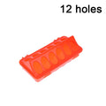 Double Row Plastic Poultry Feeder Trough – 12 or 18 Holes Poultry Feeder Trough Qst 12 hole