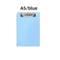 A5 Clipboard Memo Pad – Portable Loose-Leaf Writing Board Clipboard Memo Pad Qme Blue