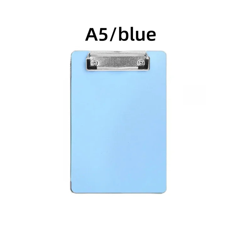 A5 Clipboard Memo Pad – Portable Loose-Leaf Writing Board Clipboard Memo Pad Qme Blue