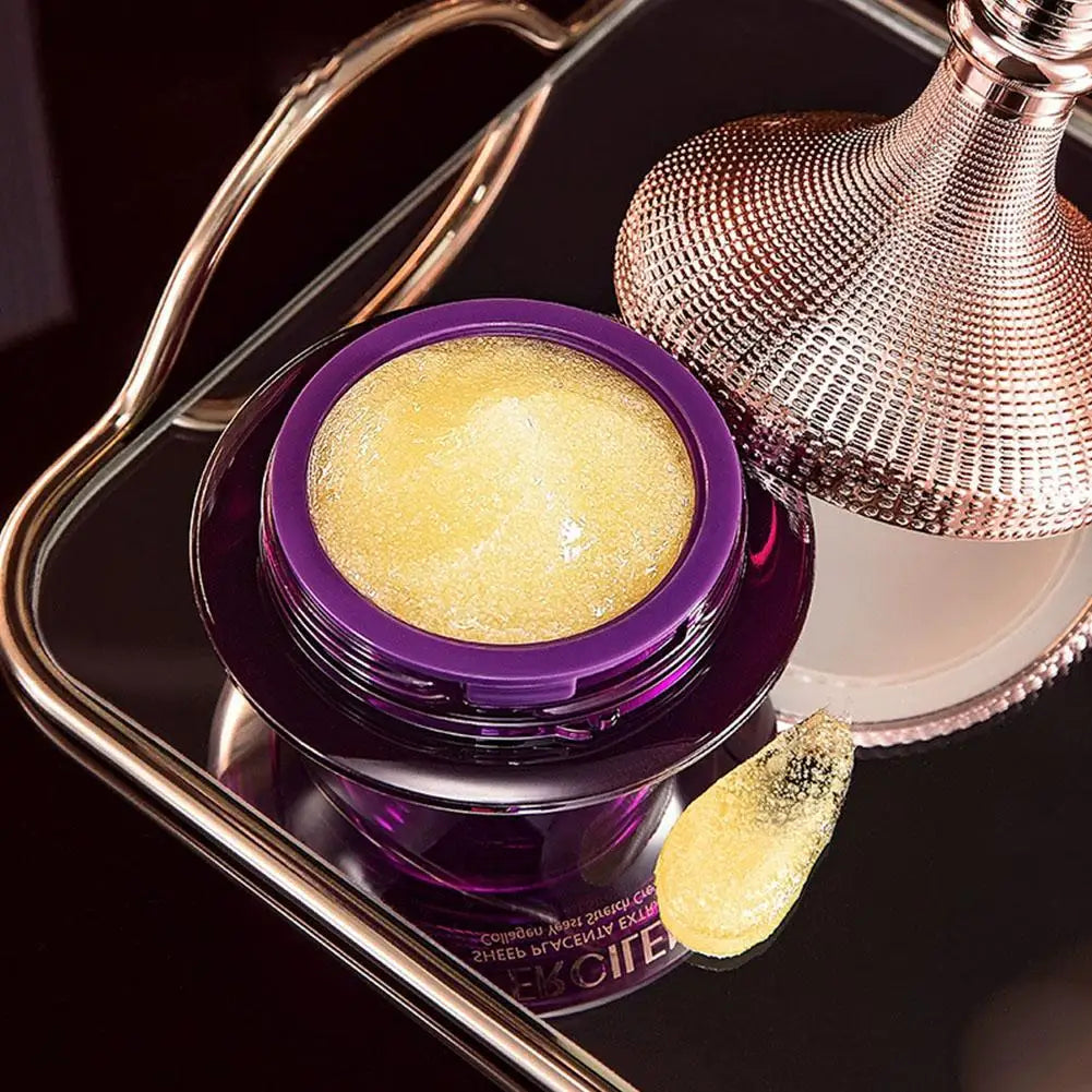 Collagen Facial Cream – Sheep Placenta & Yeast Moisturizer Facial Moisturizer Cream Qme