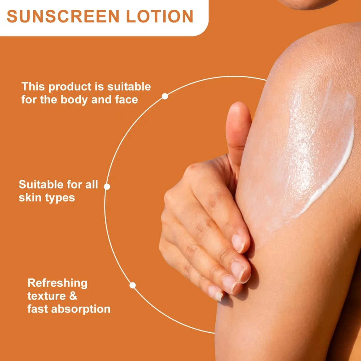 SPF50 PA+++ Collagen Sunscreen – 36HR Hydrating, Water Resistant Collagen Sunscreen Qme
