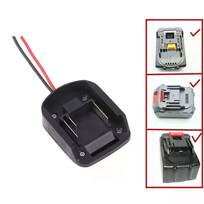 18V Li-ion Battery Cable Adapter – BL1830 BL1840 BL1850 Battery Adapter Connector Qme