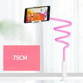 360° Gooseneck Phone & Tablet Stand – Flexible Lazy Bed Mount Gooseneck Phone Stand Qme Pink
