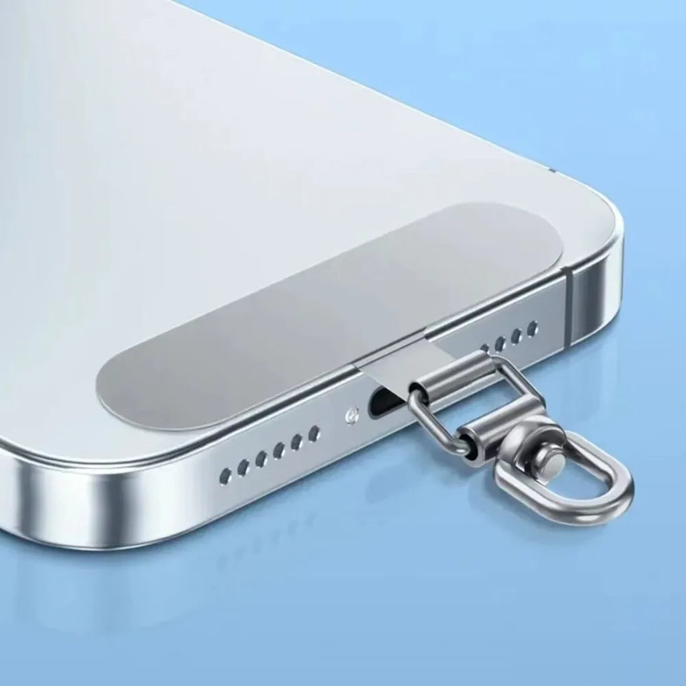 360° Rotatable Phone Lanyard Connector – Stainless Steel Phone Lanyard Connector Qme