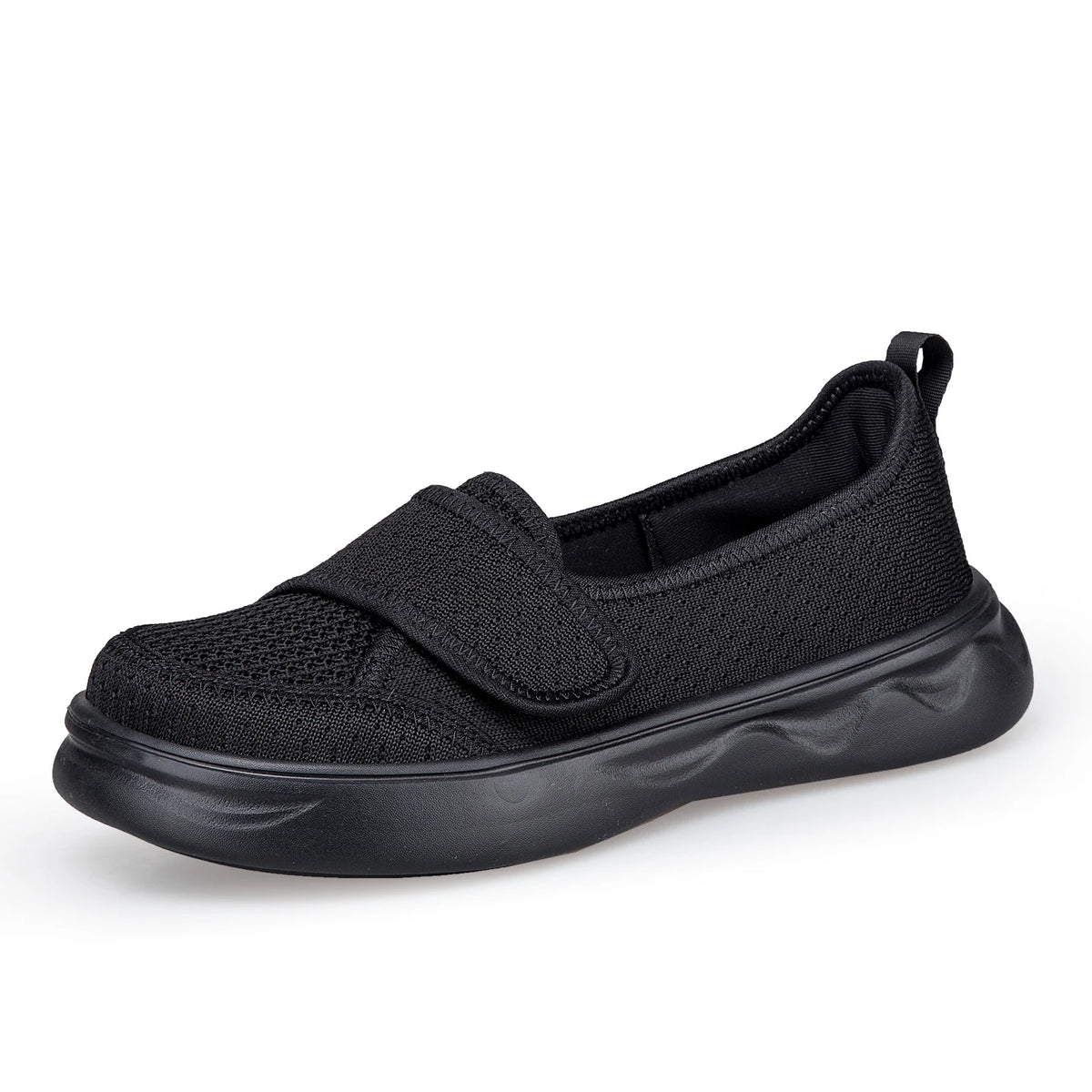 Women's Wide Toe Barefoot Sneakers – Soft Sole Walking Shoes Barefoot Sneakers Qst Black 36