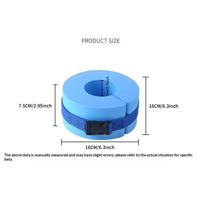EVA Foam Aquatic Float Cuffs – Ankle & Arm Water Aerobics Aquatic Float Cuffs Qme