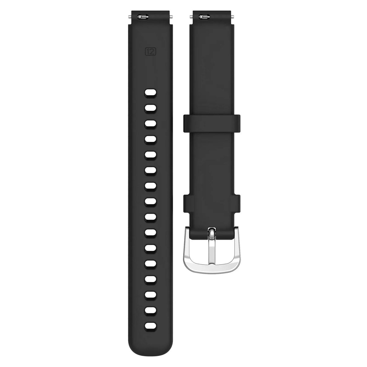 Silicone Sport Band for Fitbit Ace LTE – 12 Colors | Qme Watch Band Qme black