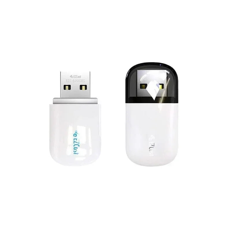 Portable Dual-Band USB WiFi Bluetooth 4.2 Adapter – Plug & Play USB WiFi Adapter Qme