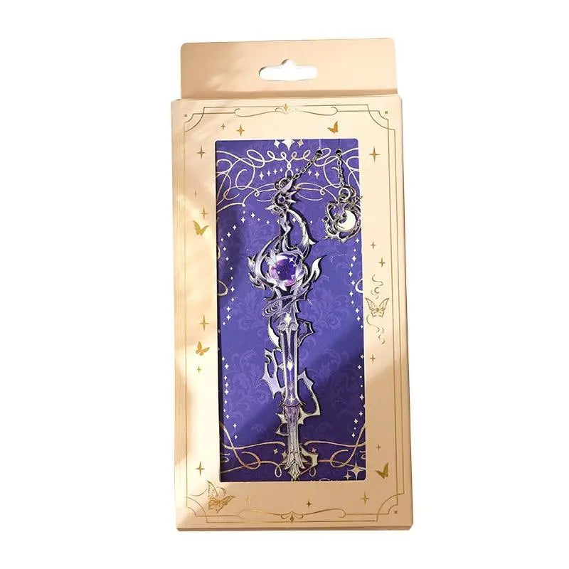 Enamel Anime Metal Bookmark | Fantasy Book Lover Gift Enamel Metal Bookmark Qme