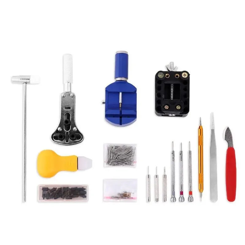Watch Link Pin Remover & Spring Bar Repair Tool Kit – 147pc Watch Repair Tool Kit Qme