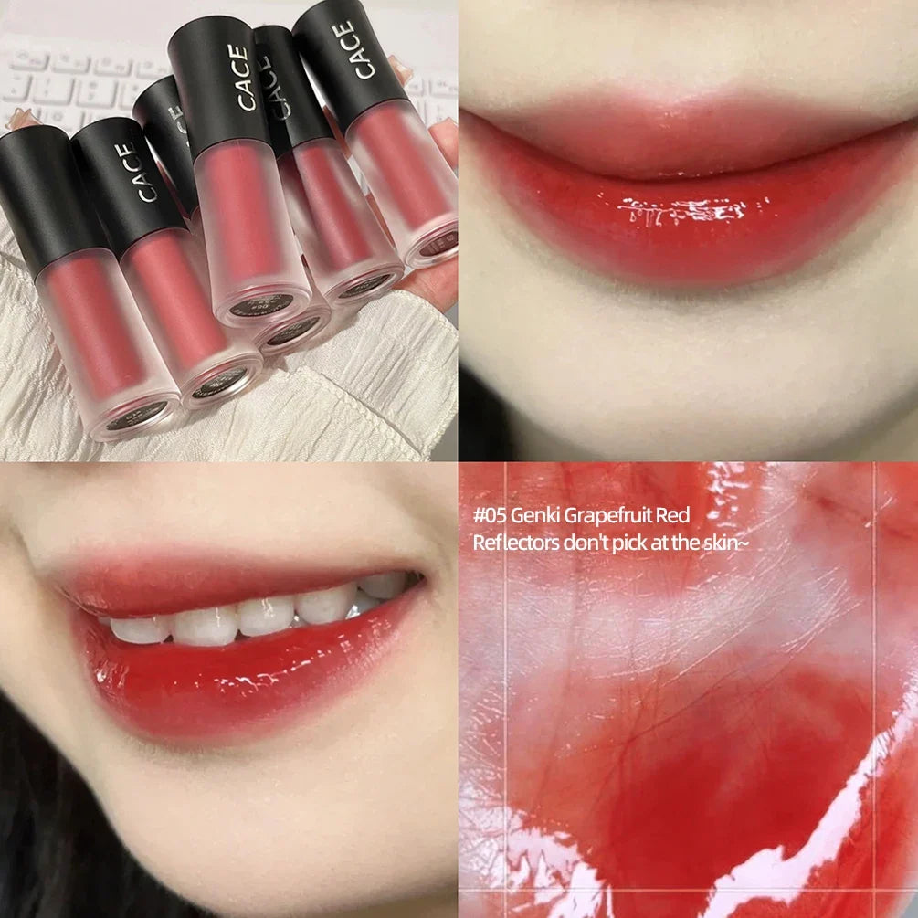 Jelly Lip Gloss Mirror Glaze – Long-Lasting, 6 Colors Lip Gloss Qme 5